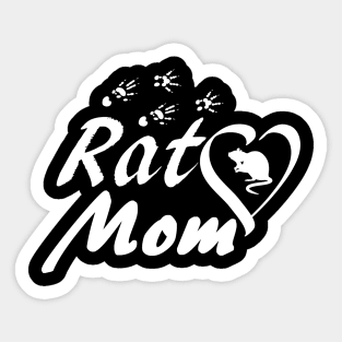 Rat Mom Sticker